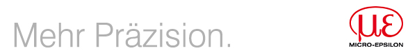 Mehr Pr&auml;zision - MICRO-EPSILON